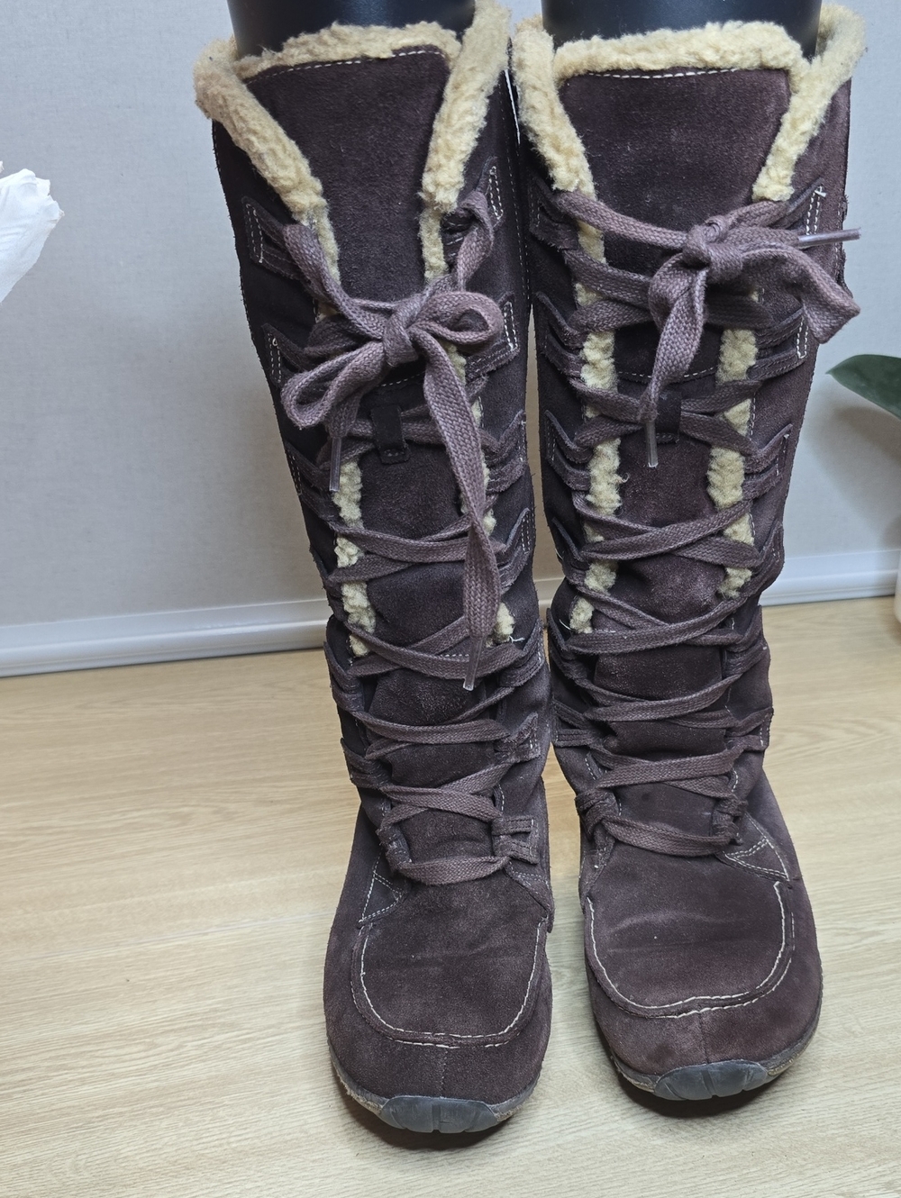 Timberland Earth Keepers Brown Suede Lace-Up Winter Boots